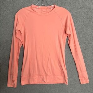 BloqUV XS Long‎ Sleeve UPF 50+ Sun Protection Shirt Coral Pink Athletic Outdoor